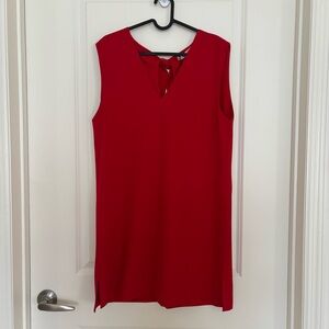 Alice + Olivia Red Sleeveless Mini Dress NWT Designer Party Wedding Guest